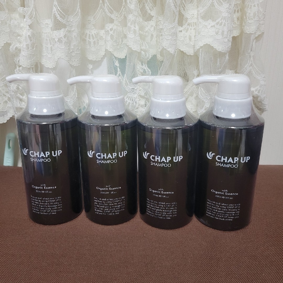 CHAP UP - チャップアップシャンプー4本セットの通販 by ファン's shop