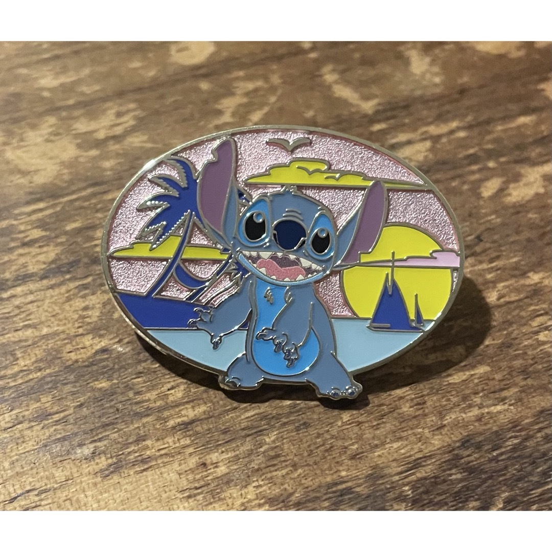 STITCH - 海外ディズニー スティッチ バカンス ピンバッジの通販 by