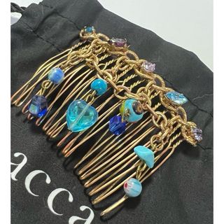 acca - ACCA アッカ ヴィンテージ ヘアコーム ビジュー ベネチアン