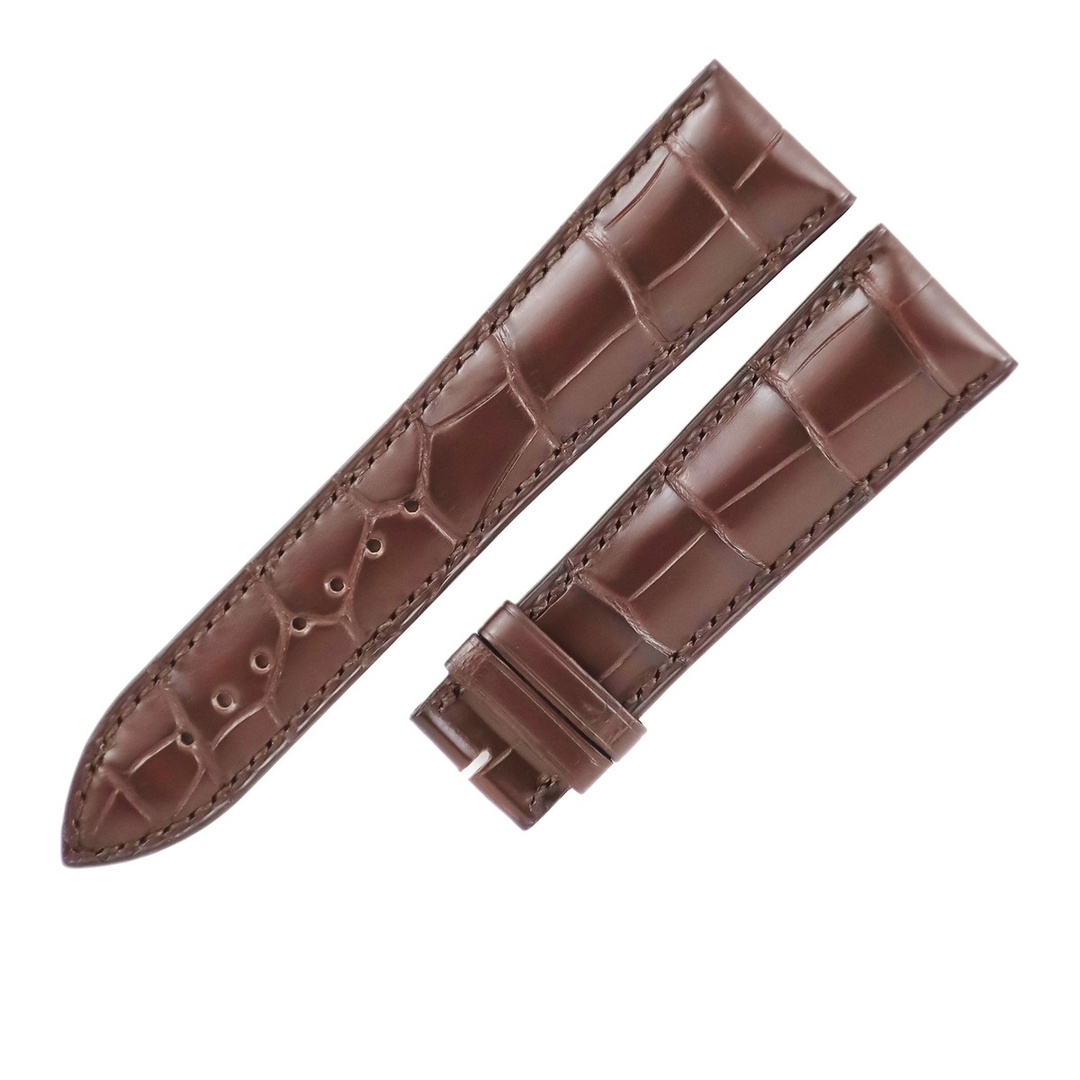 ブランパンレザーベルト 22mm グレーブラウン