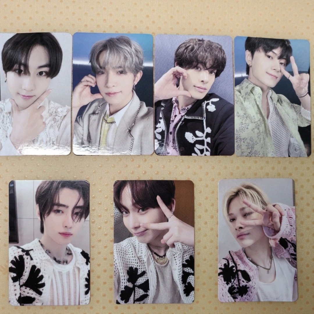 enhypen 一直娱 yzy4.0 中華 7枚コンプセット トレカ