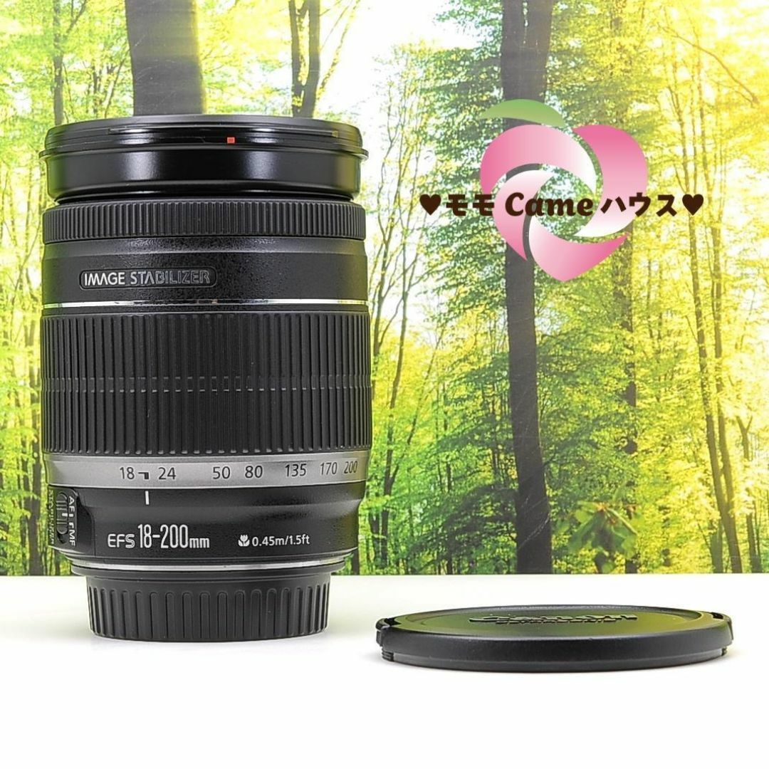 近くから遠くまでこれ1本☆Canon EF-S 18-200mm ISレンズ☆