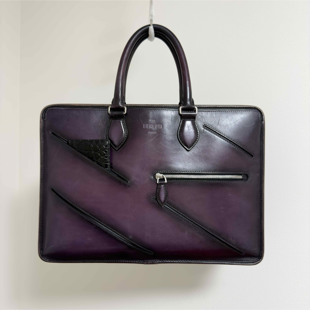 R*a様 特注80万 ベルルッティ F007 トリヨンレザー ブリーフケース バ