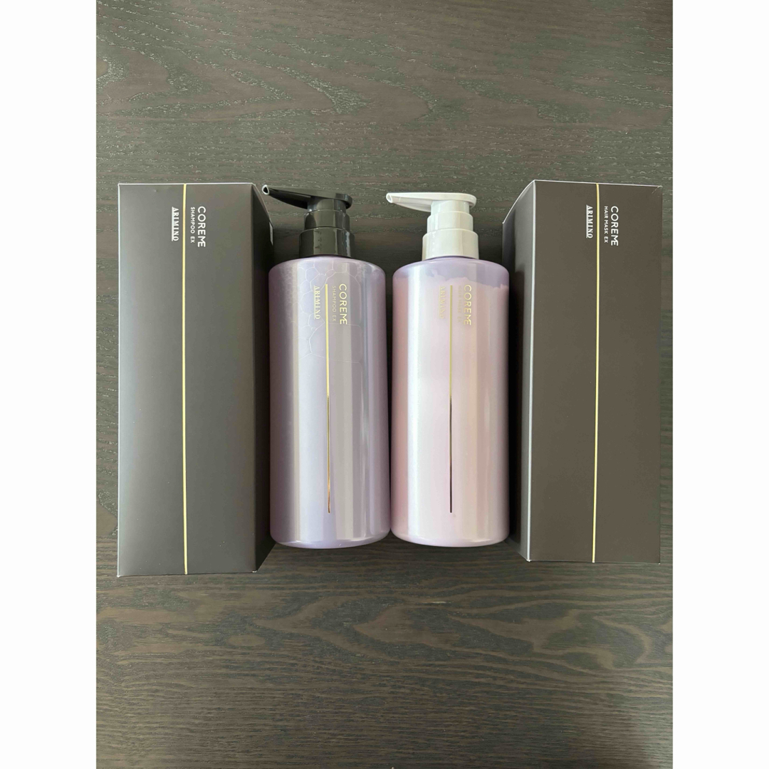 ARIMINO - コアミー EX シャンプー590ml/マスク590gセットの通販 by