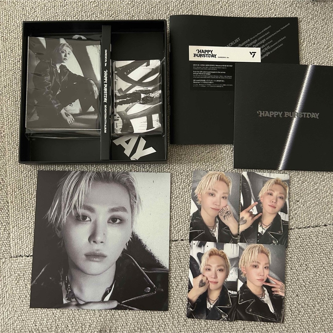 seventeen HAPPY BURSTDAY タワレコ 特典 12枚 トレカ SEVENTEEN HAPPY