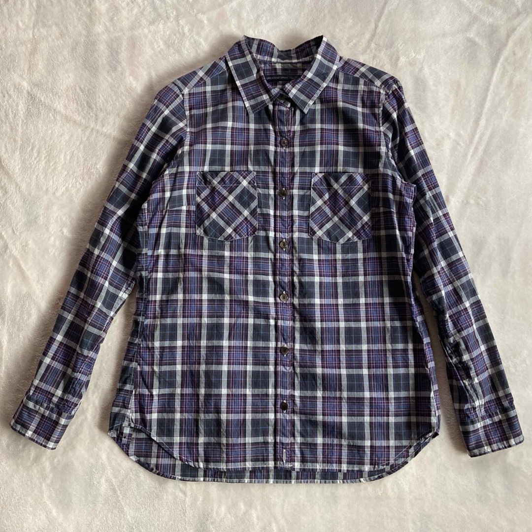 Spick & Span - チェック 長袖シャツ スピックアンドスパン