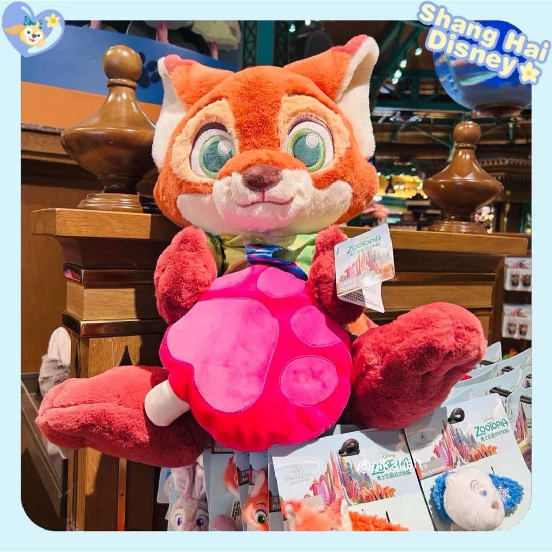Disney - 【最新☆正規品】ニック ズートピア ぬいぐるみ 40cm 上海