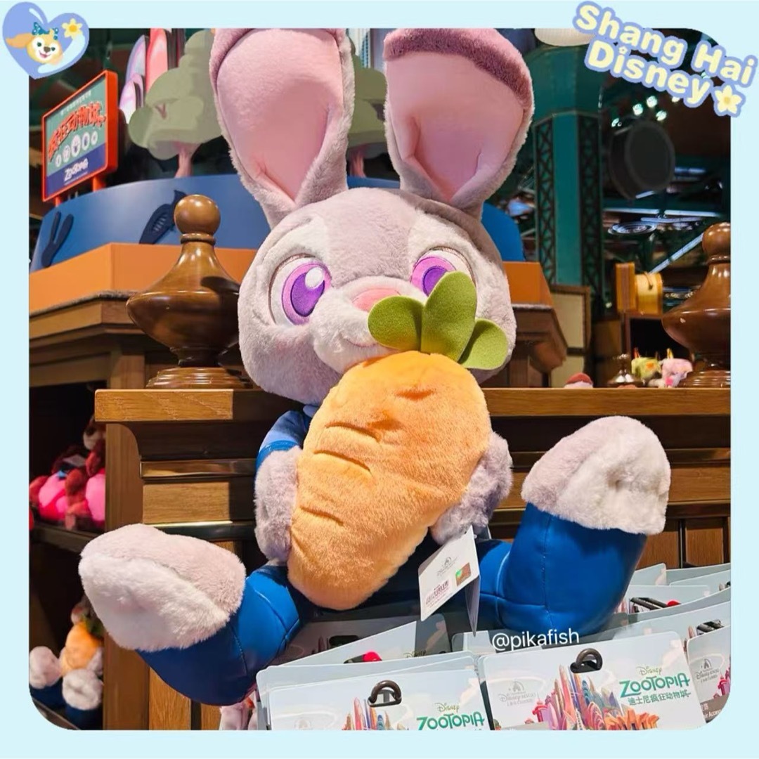 Disney - 【最新☆正規品】ジュディ ズートピア ぬいぐるみ 40cm 上海