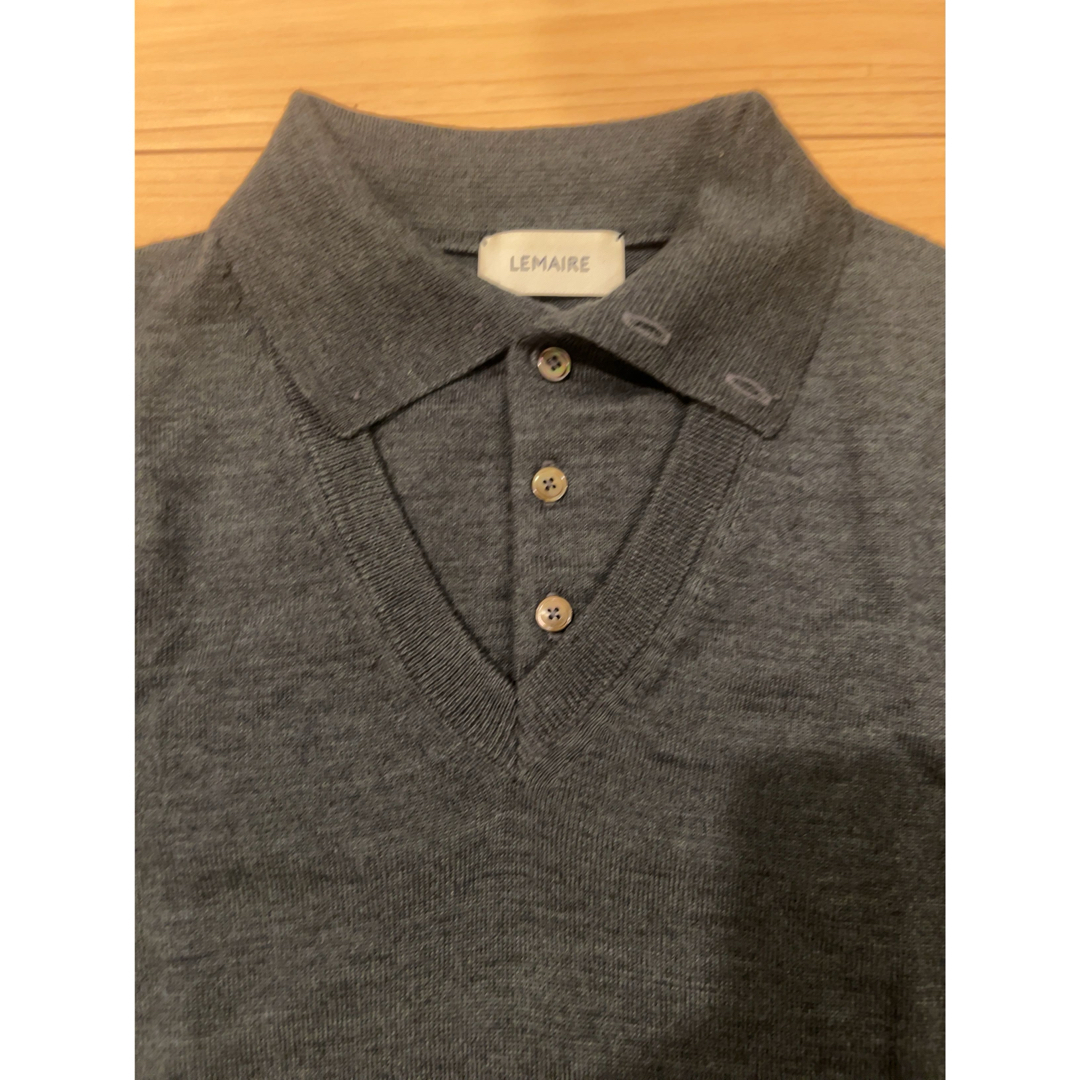 LEMAIRE - lemaire TROMPE POLO SHIRT セーター ニットポロの通販 by