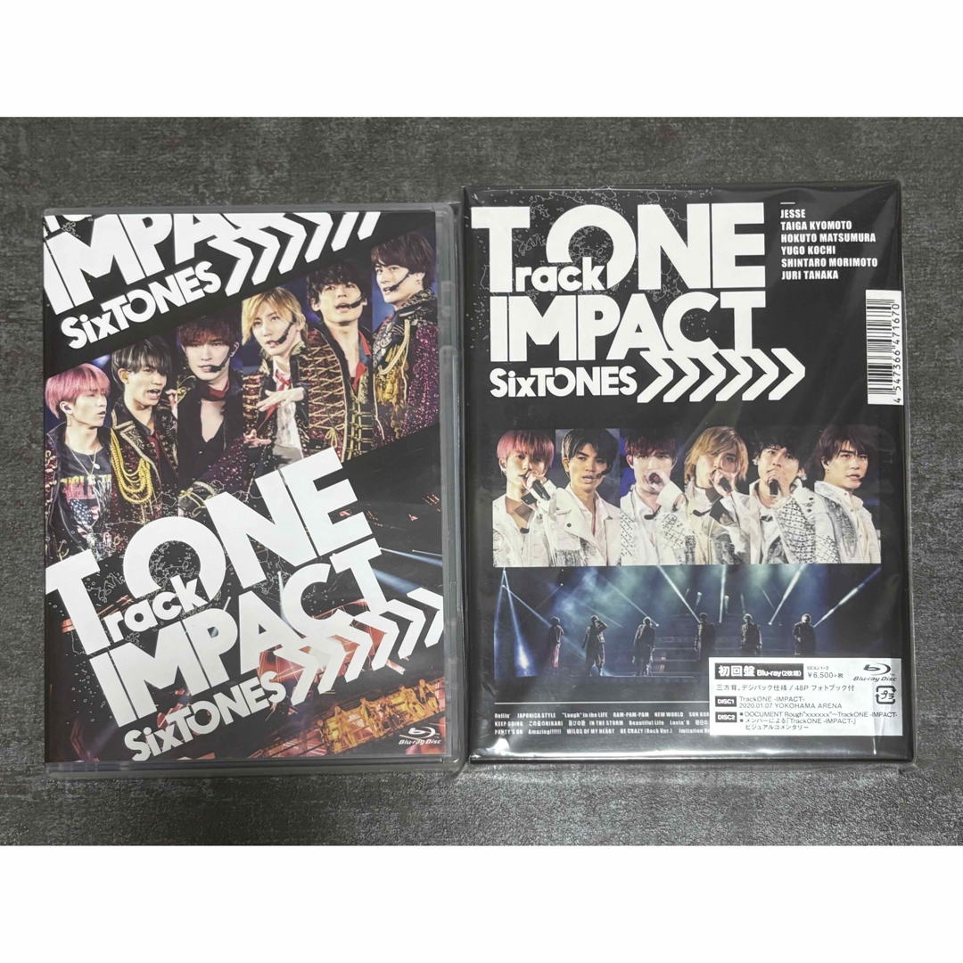 SixTONES - SixTONES Track ONE IMPACT 初回盤通常盤 Blu-rayの通販 by