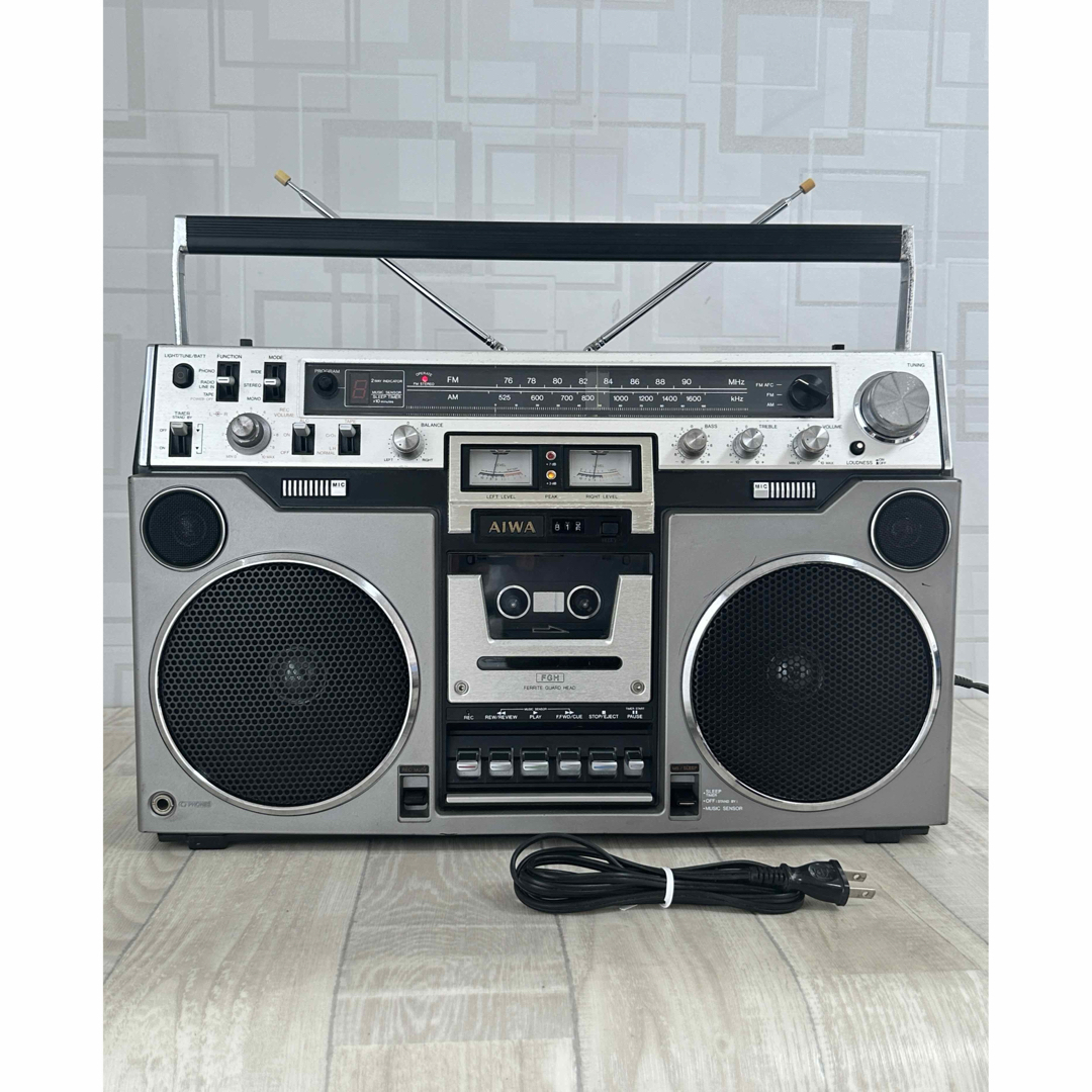 AIWA CS-J88 Acoustic 3D アイワ ラジカセ 昭和レトロ AIWA アイワ