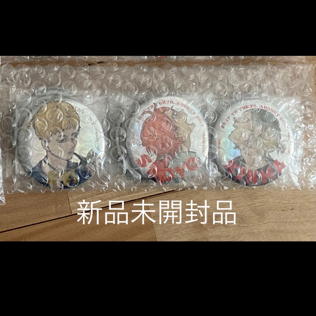 ハイキュー東京遠征2013夏 メタリック缶バッジジャンプGIGA 6種セット