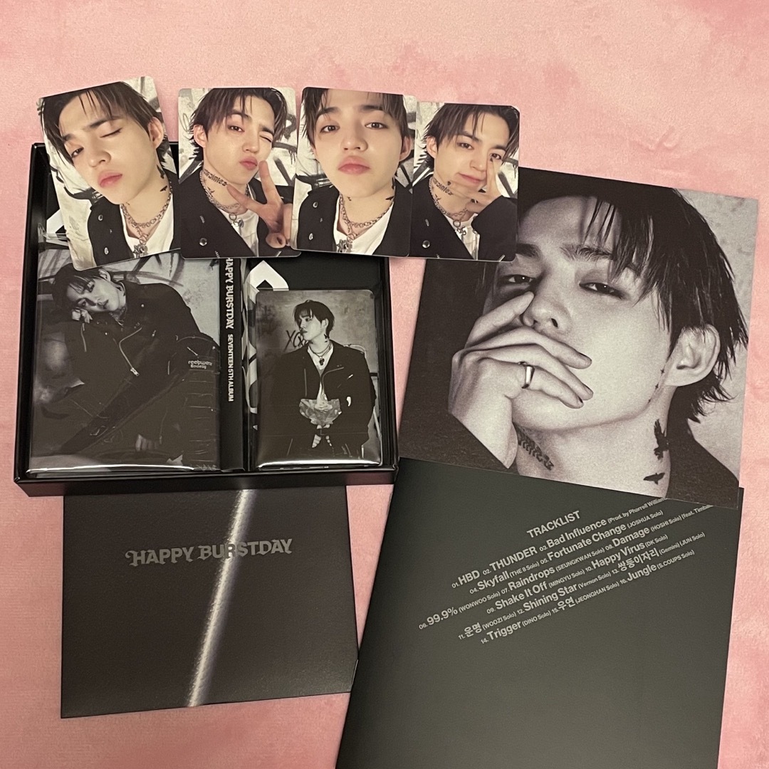 SEVENTEEN HAPPY BURSTDAY HMV トレカ コンプ 12枚