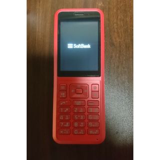 Softbank（スマートフォン/携帯電話 ・ レッド/赤色系）のフリマ
