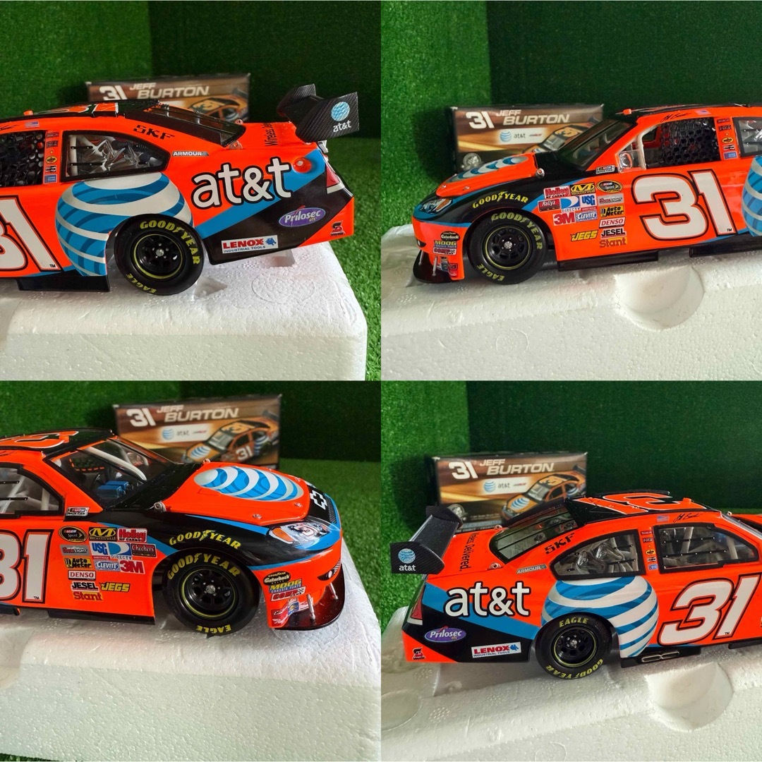 B006】1/24 ジェフ・バートン♯31 AT&Tレーシングカー NASCARの通販 by
