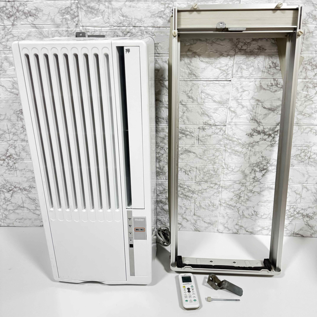 ハイアール JA-16V ウインドエアコン 窓用エアコン 21年製 動作確認
