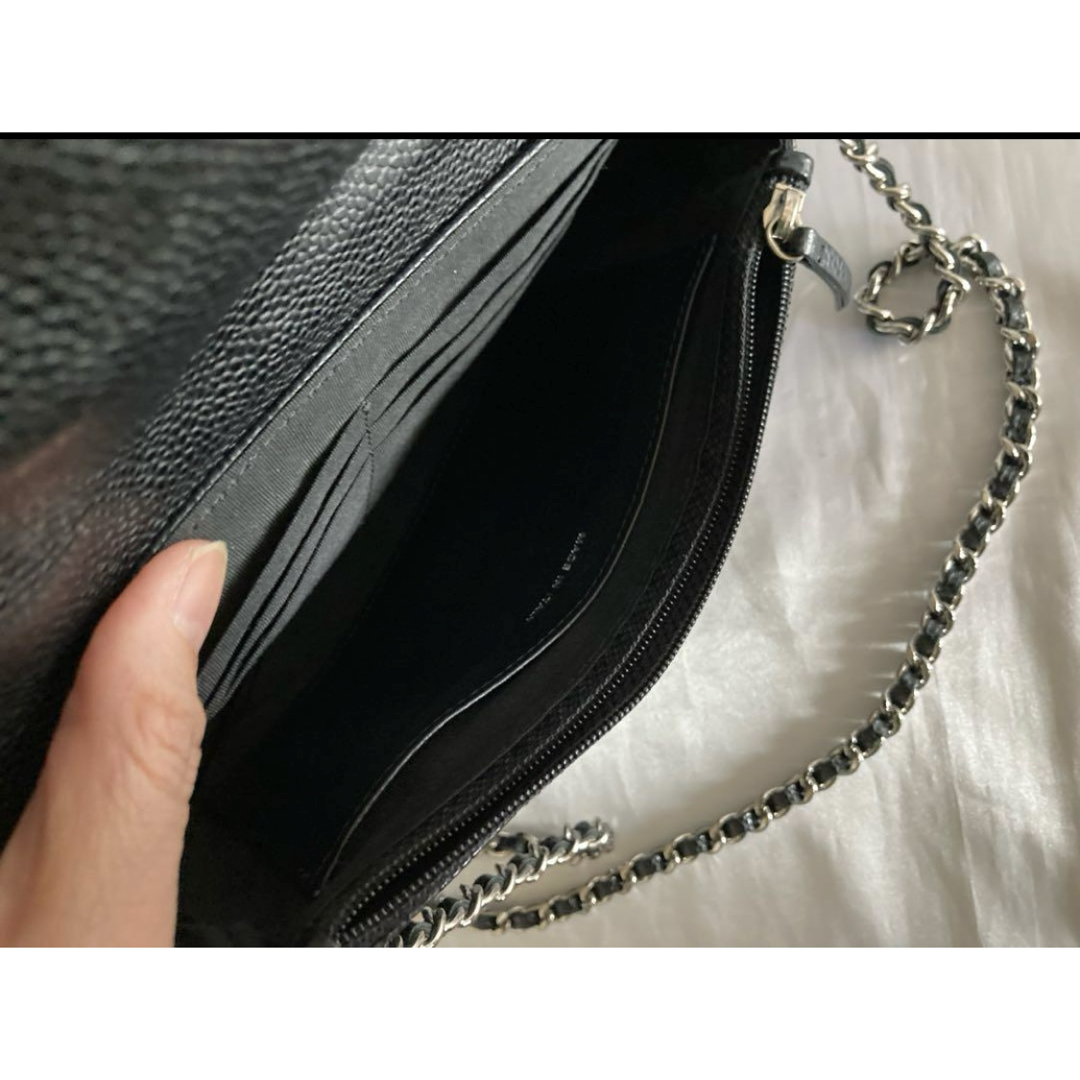 CHANEL - シャネル ハーフムーン チェーンウォレットの通販 by