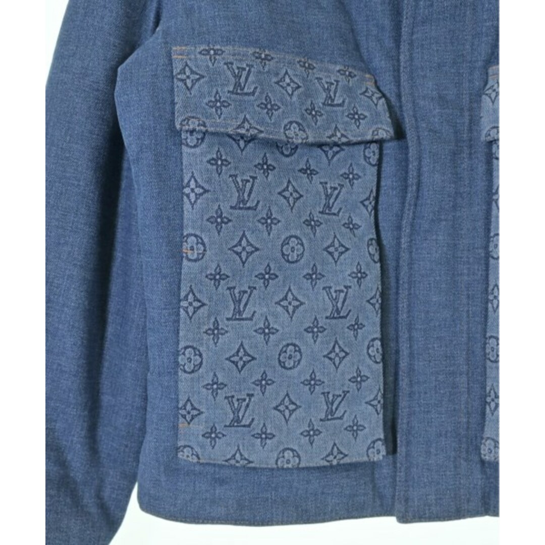 LOUIS VUITTON - LOUIS VUITTON ルイヴィトン デニムジャケット L 青