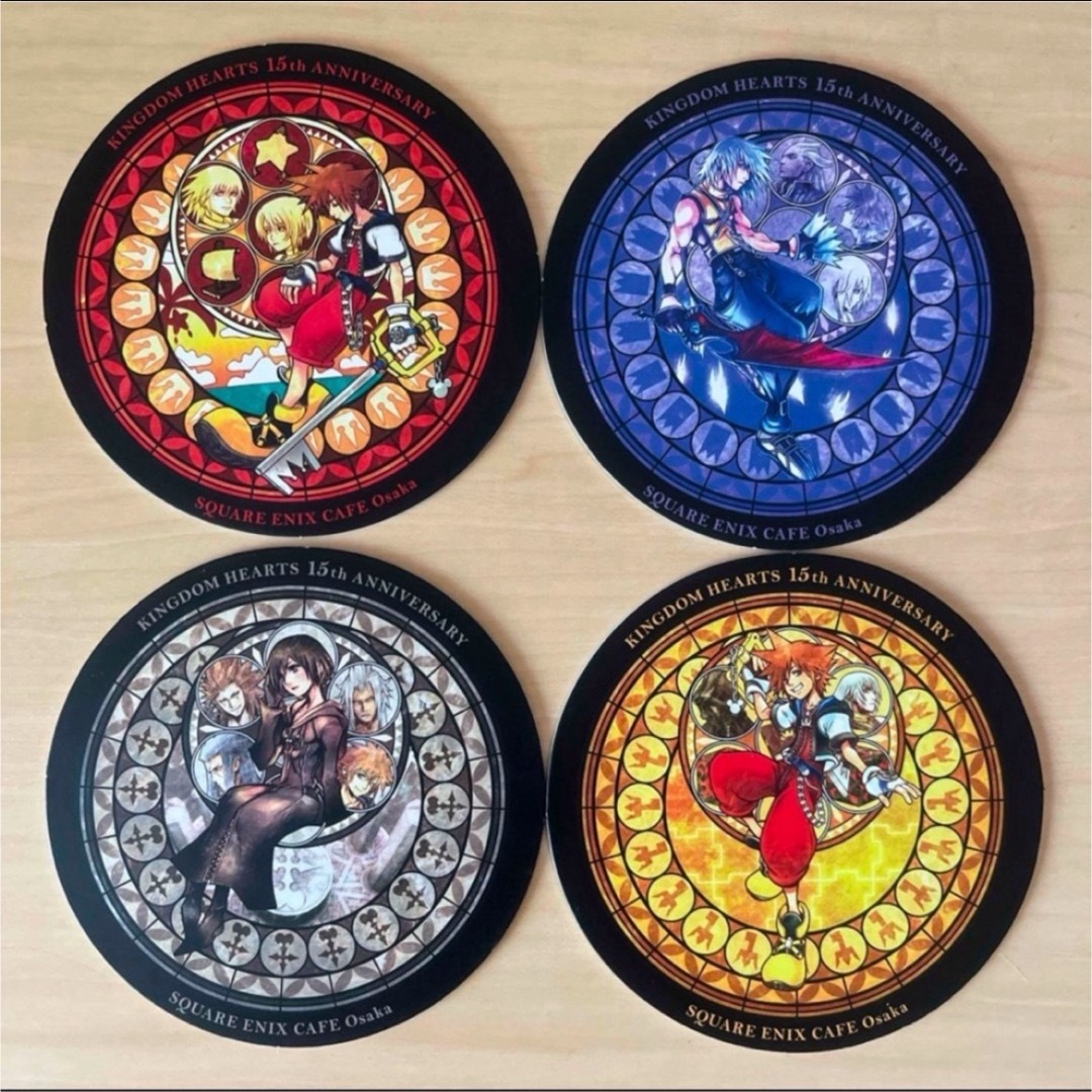 SQUARE ENIX - キングダムハーツ15周年コースター スクエニカフェ大阪4