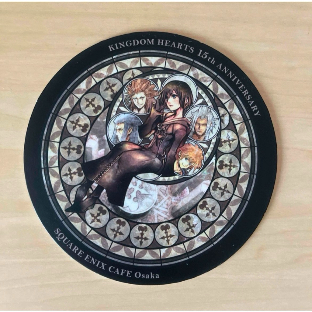 SQUARE ENIX - キングダムハーツ15周年コースター スクエニカフェ大阪4