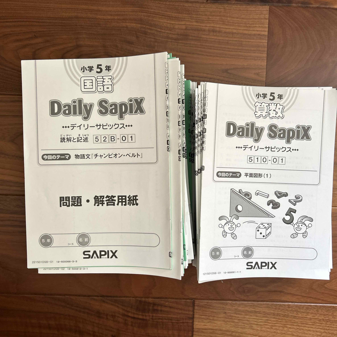 未記入 サピックス小5 算数国語の通販 by コロンs shop｜ラクマ