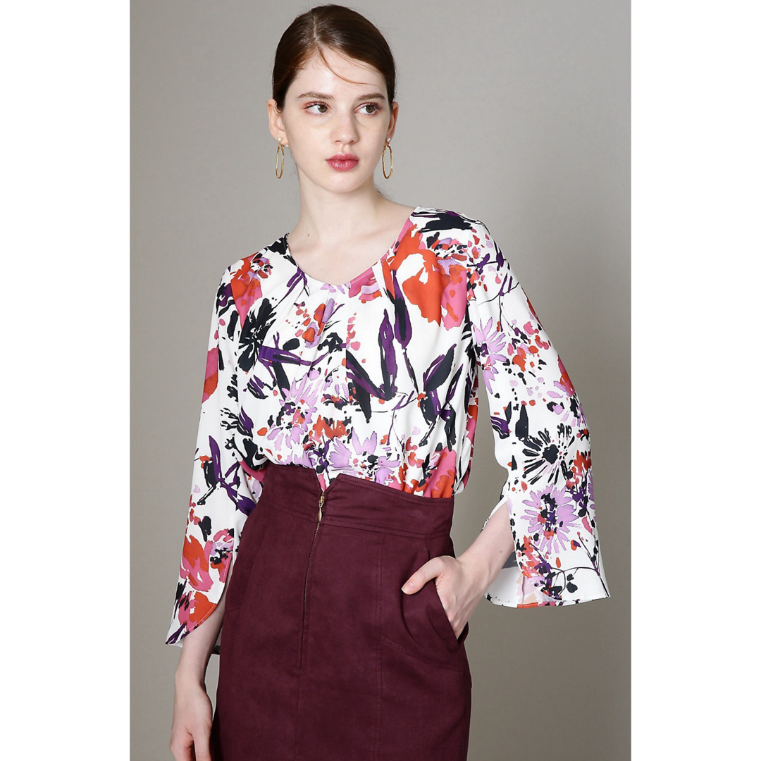 Pinky&Dianne - ピンキーアンドダイアン◇ブラッシュフラワープリント