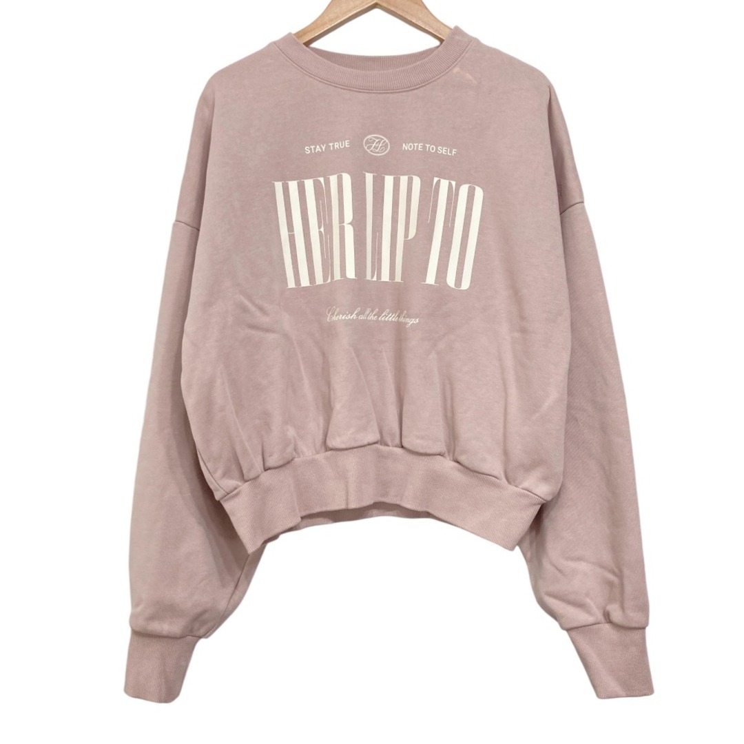 Her lip to - 美品 24AW Her lip to ハーリップトゥ Cherish Oversized
