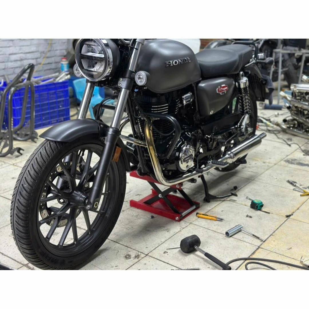 GB350 Javimotor 2本出し フルエキゾースト マフラーの通販 by Javi