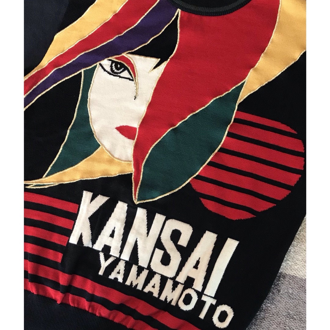 Kansai Yamamoto - 伝説の逸品 幻 歌舞伎 90's KANSAI 山本寛斎 ニット
