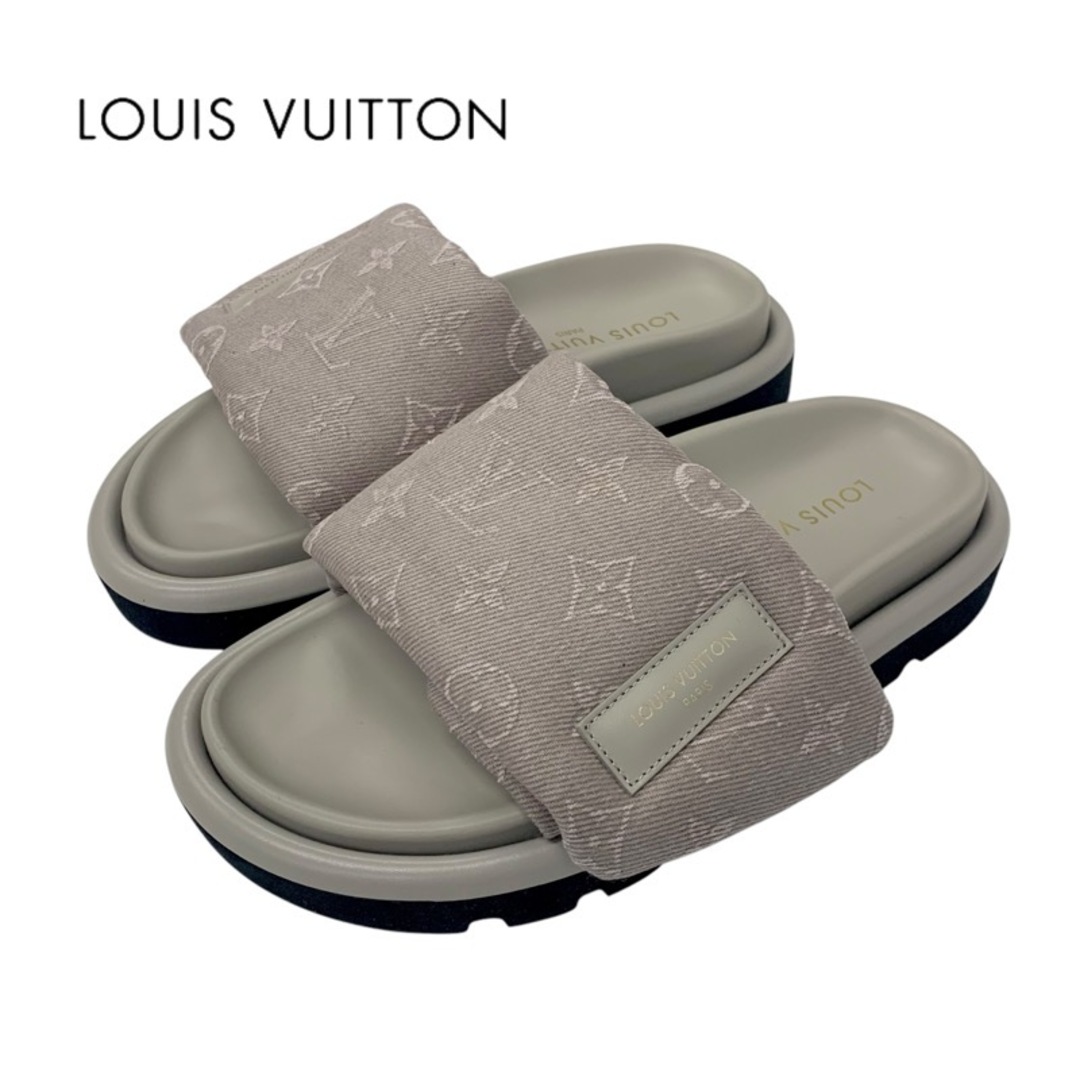 ルイヴィトン LOUIS VUITTON プールピローライン モノグラム サンダル