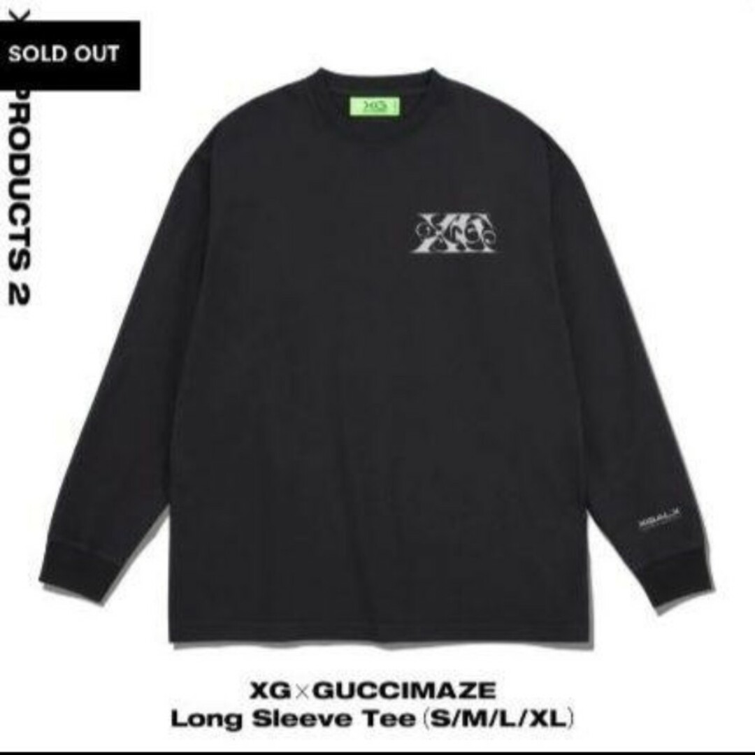 xg - 完売品 XG ロング Tシャツ Lサイズ XG × GUCCIMAZEの通販 by lulu