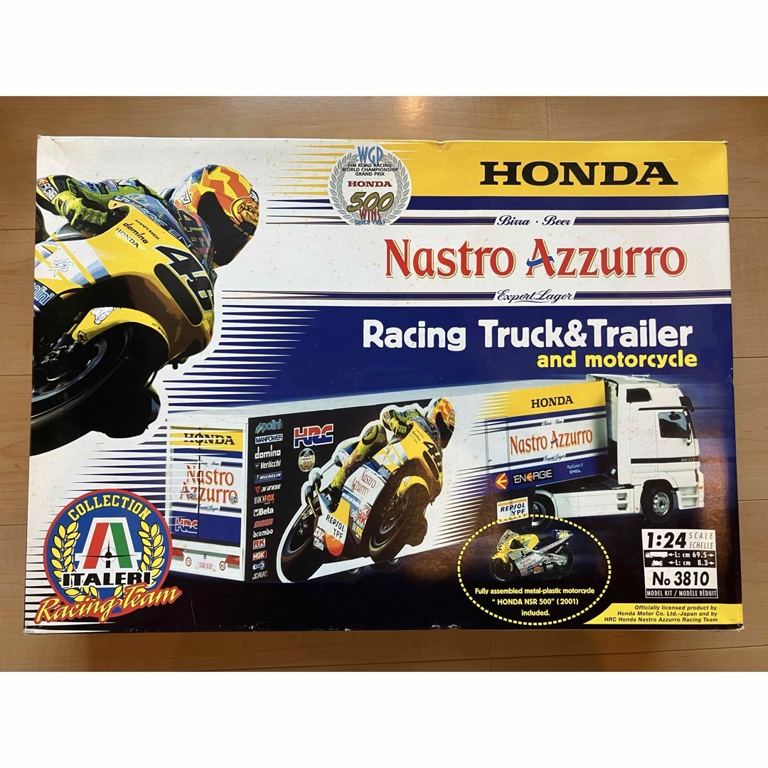 イタレリ 1/24 ホンダ レーシング トラック&トレーラーの通販 by