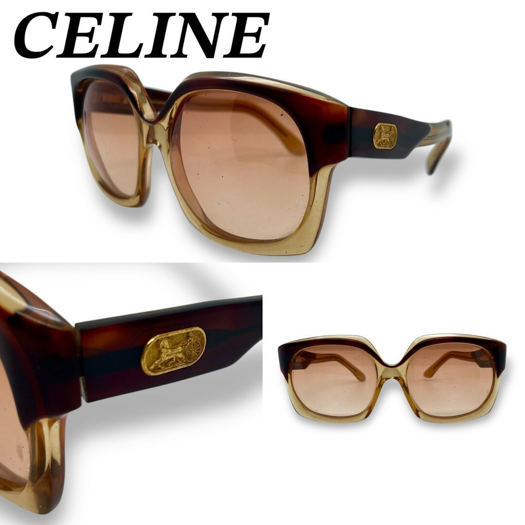 セリーヌ サングラス プラスチック ブラウン ピンク 70505 - odrs.ca