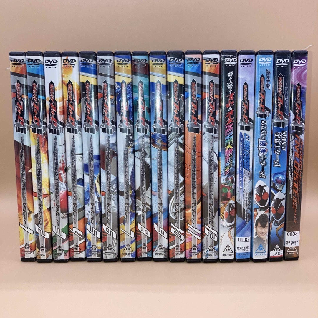 仮面ライダーフォーゼ DVD 全12巻＋5巻(劇場版など)の通販 by s shop