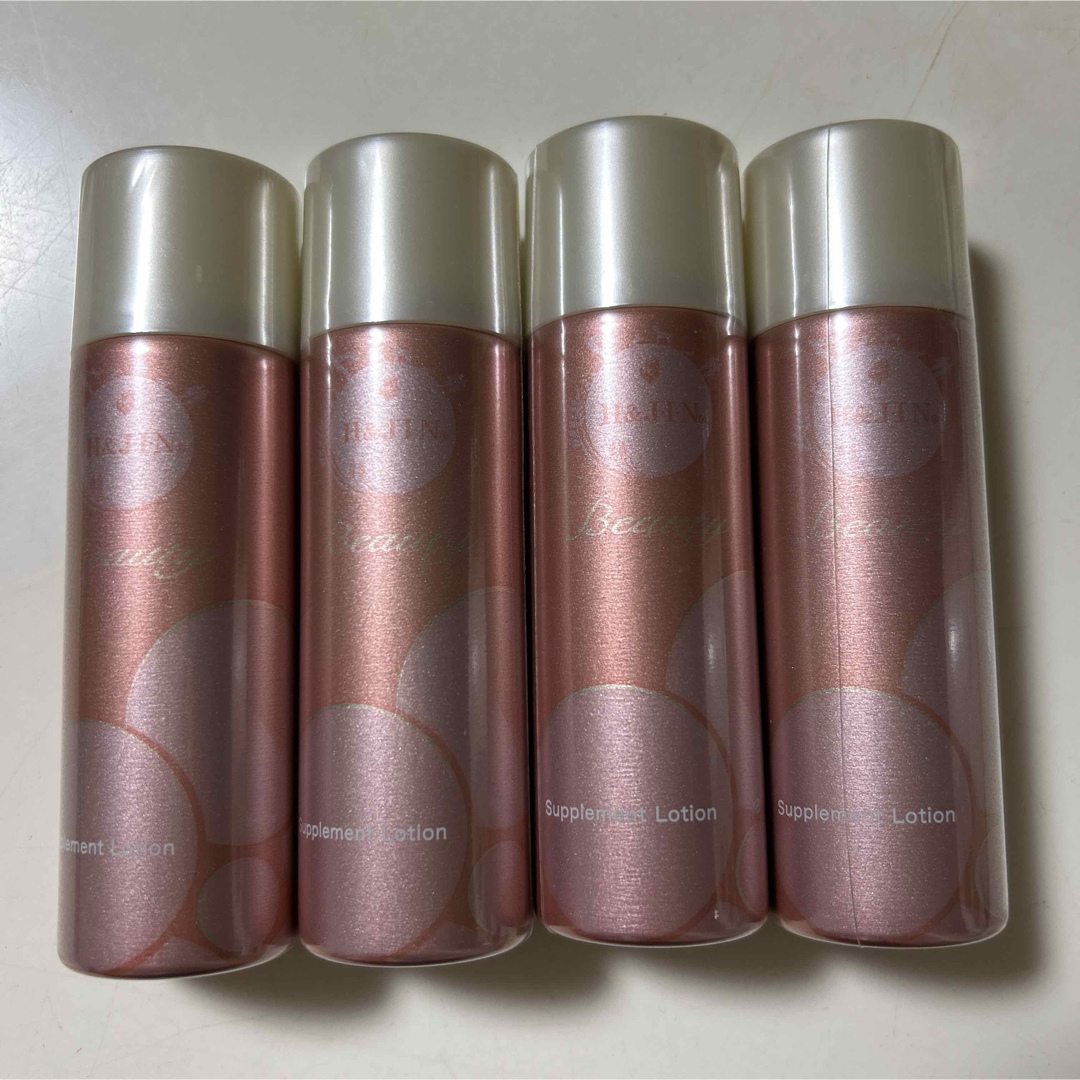 新品未使用 エイチジン乳酸菌 無添加化粧水 ビューティー 40g×4個の