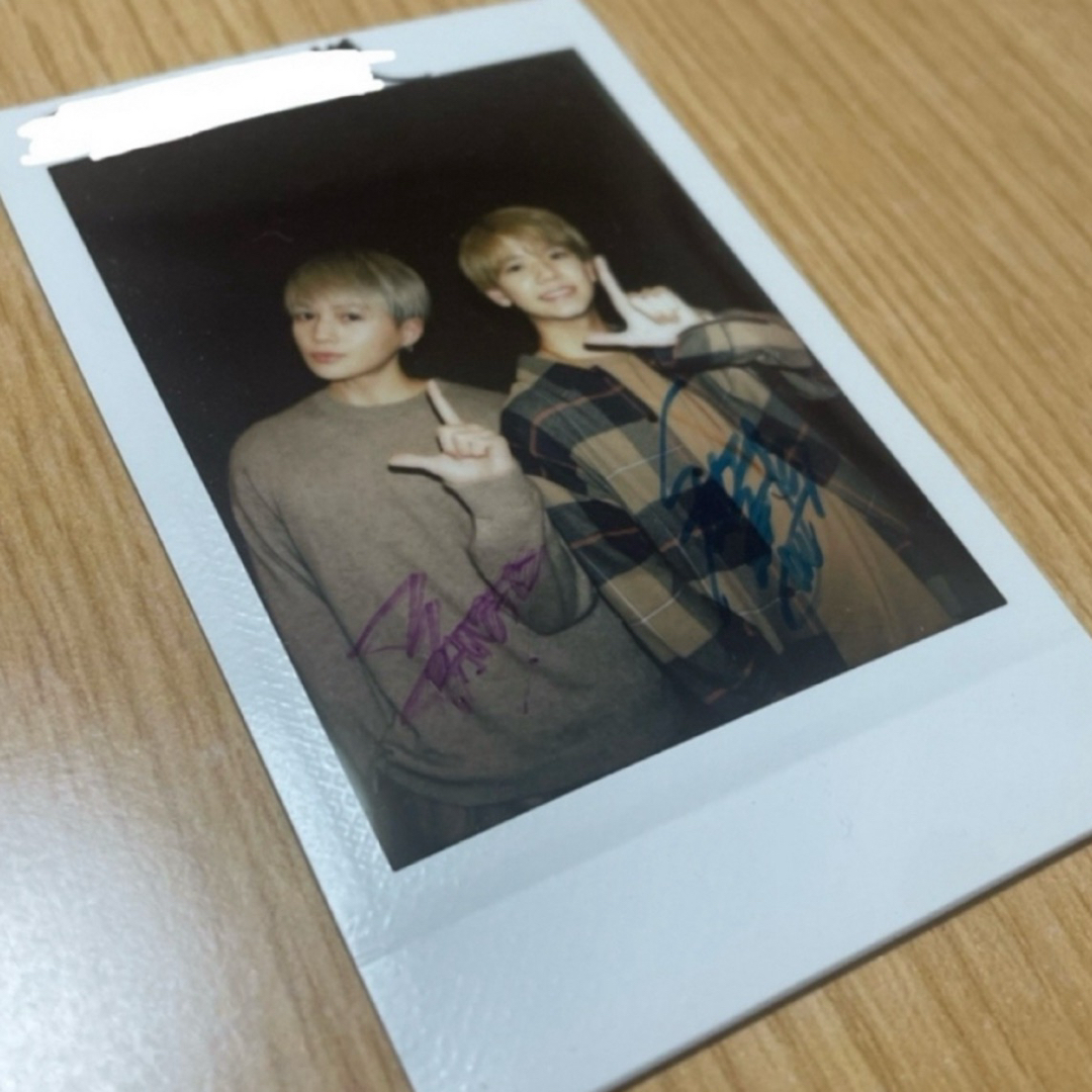 中島颯太瀬口黎弥世界FANTASTICS サインチェキ