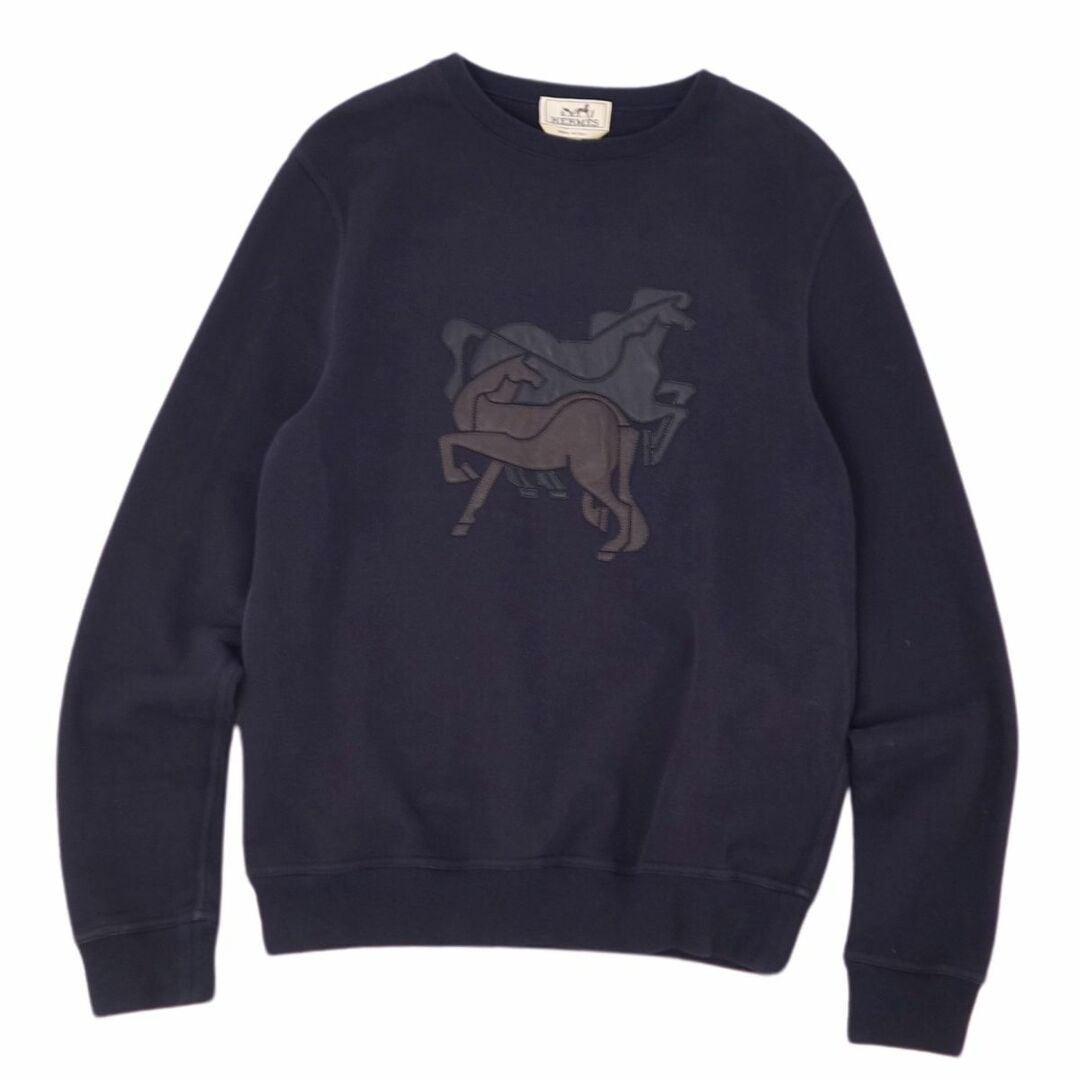 HERMES - 美品 エルメス HERMES スウェット トレーナー ロングスリーブ