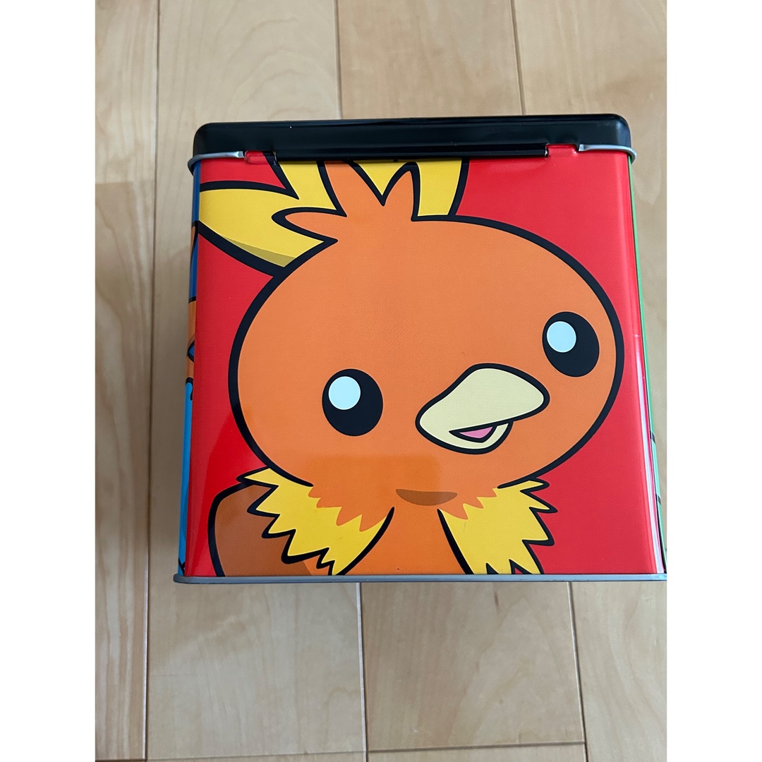 ポケモンセンター 缶ケース アチャモ キモリ ミズゴロウの通販 by