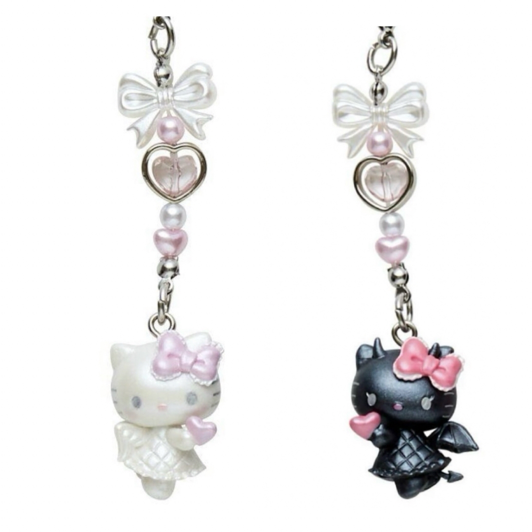 ハローキティ ストラップ 5個セット悪魔バージョンレア ハローキティ