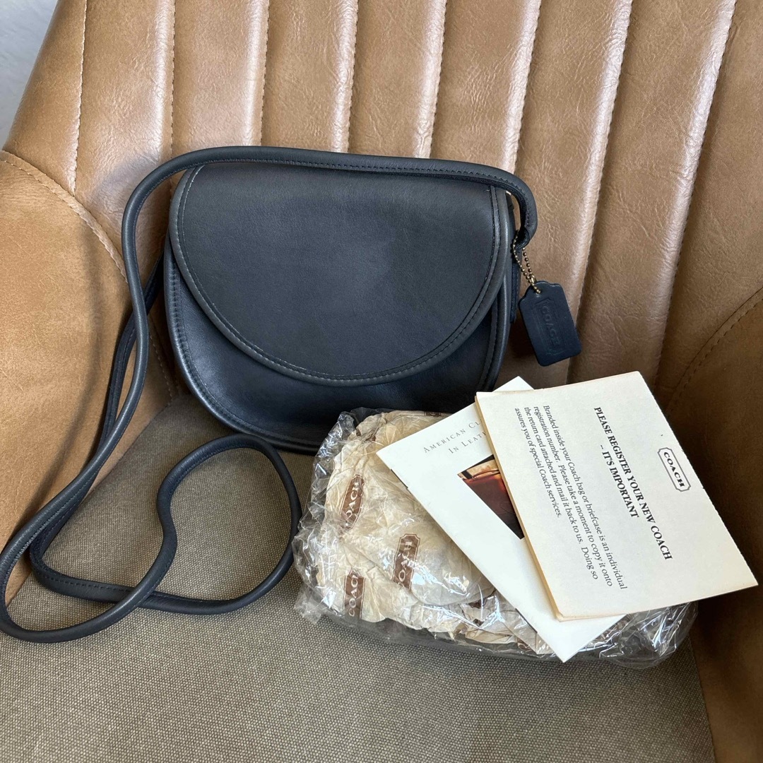 COACH - 極美 オールド コーチ ハーフムーン ショルダーの通販 by mi