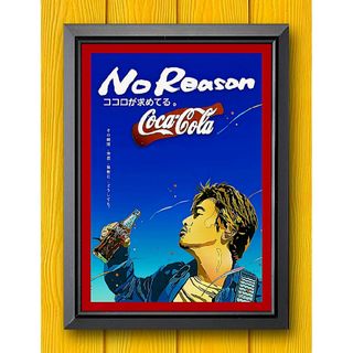 鈴木英人 / 波乗りジョニー 桑田佳祐【A4サイズ写真ポスター額装付2点