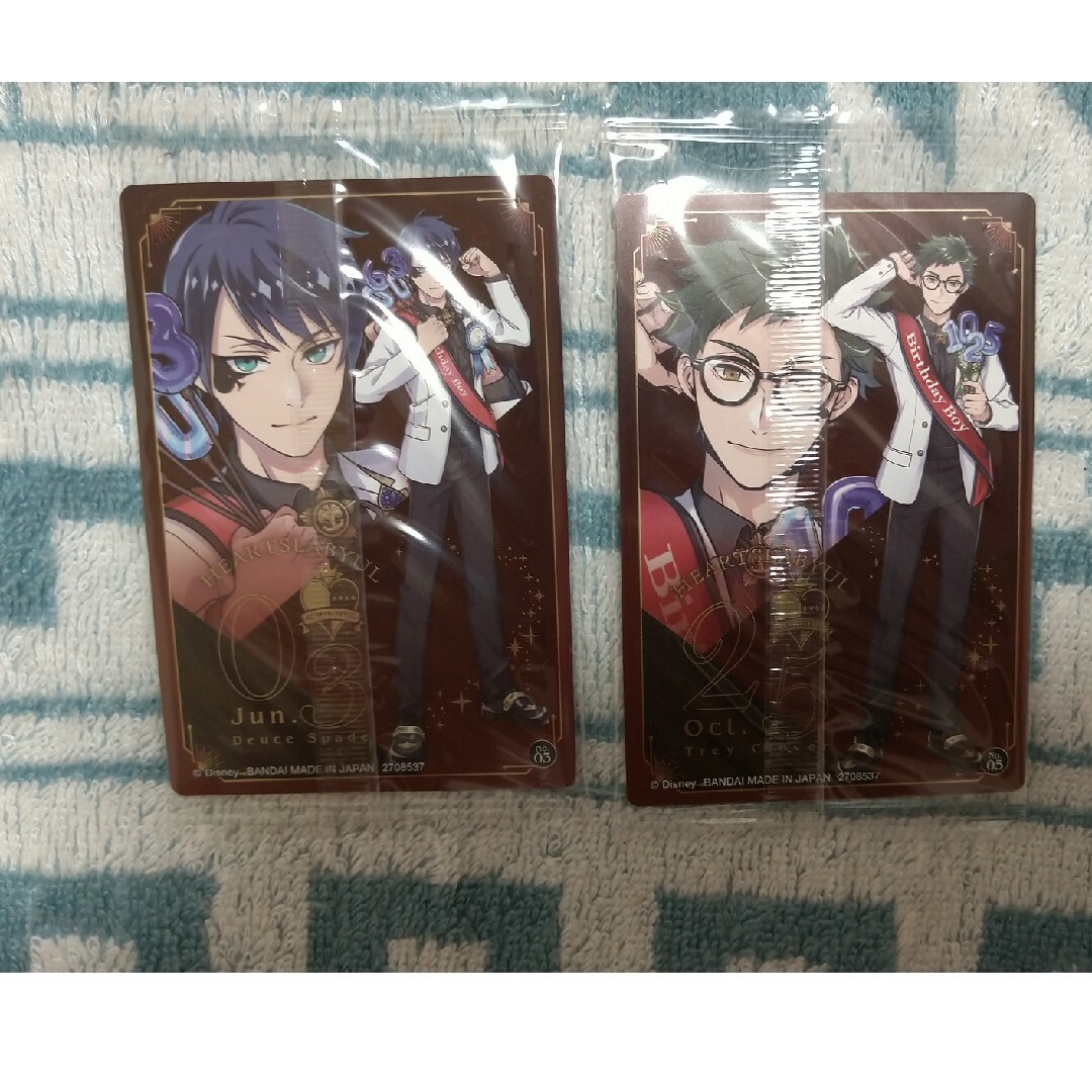 ツイステ デュース/トレイ ツインウエハース4 おめかしバースデー