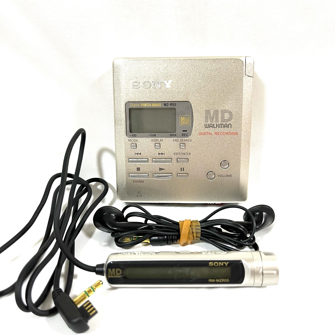 SONY MZ-R55 ポータブルMDプレーヤー ゴールド SONY MZ-R55 MD Walkman
