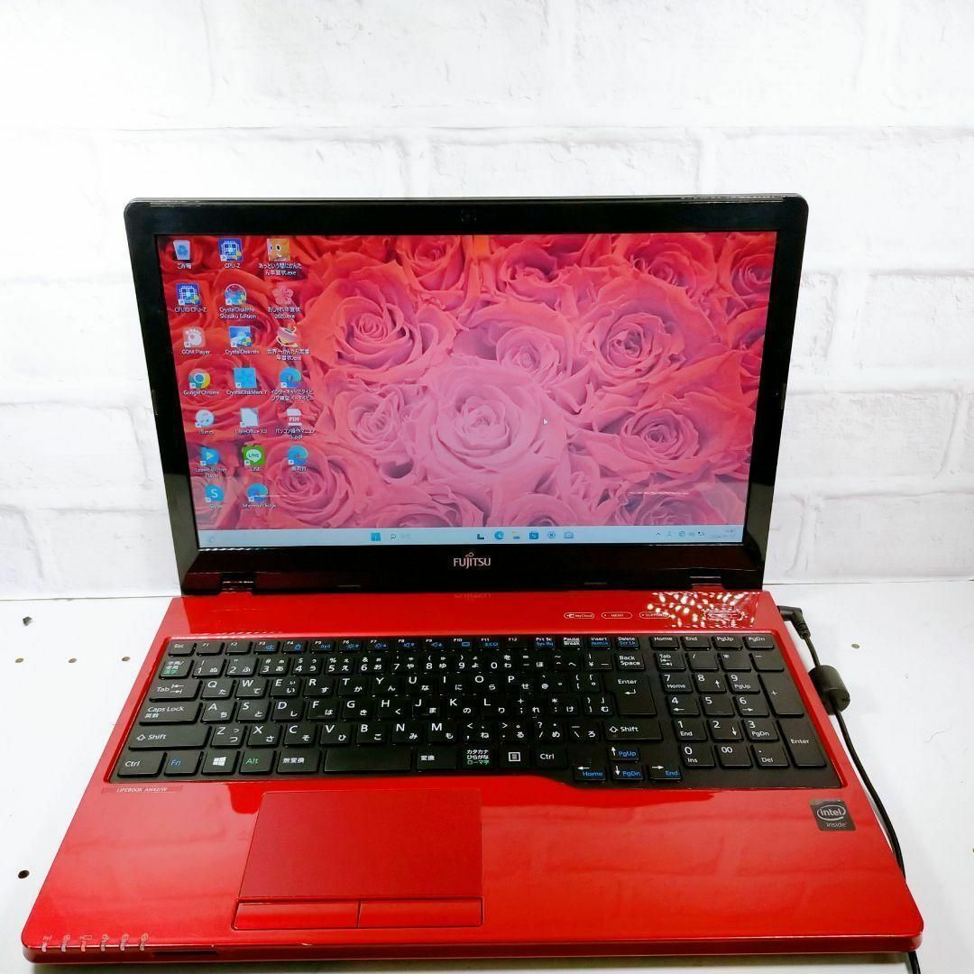 初期設定済みノートパソコン簡単すぐ使えるWindows11カメラ付きPCb18h