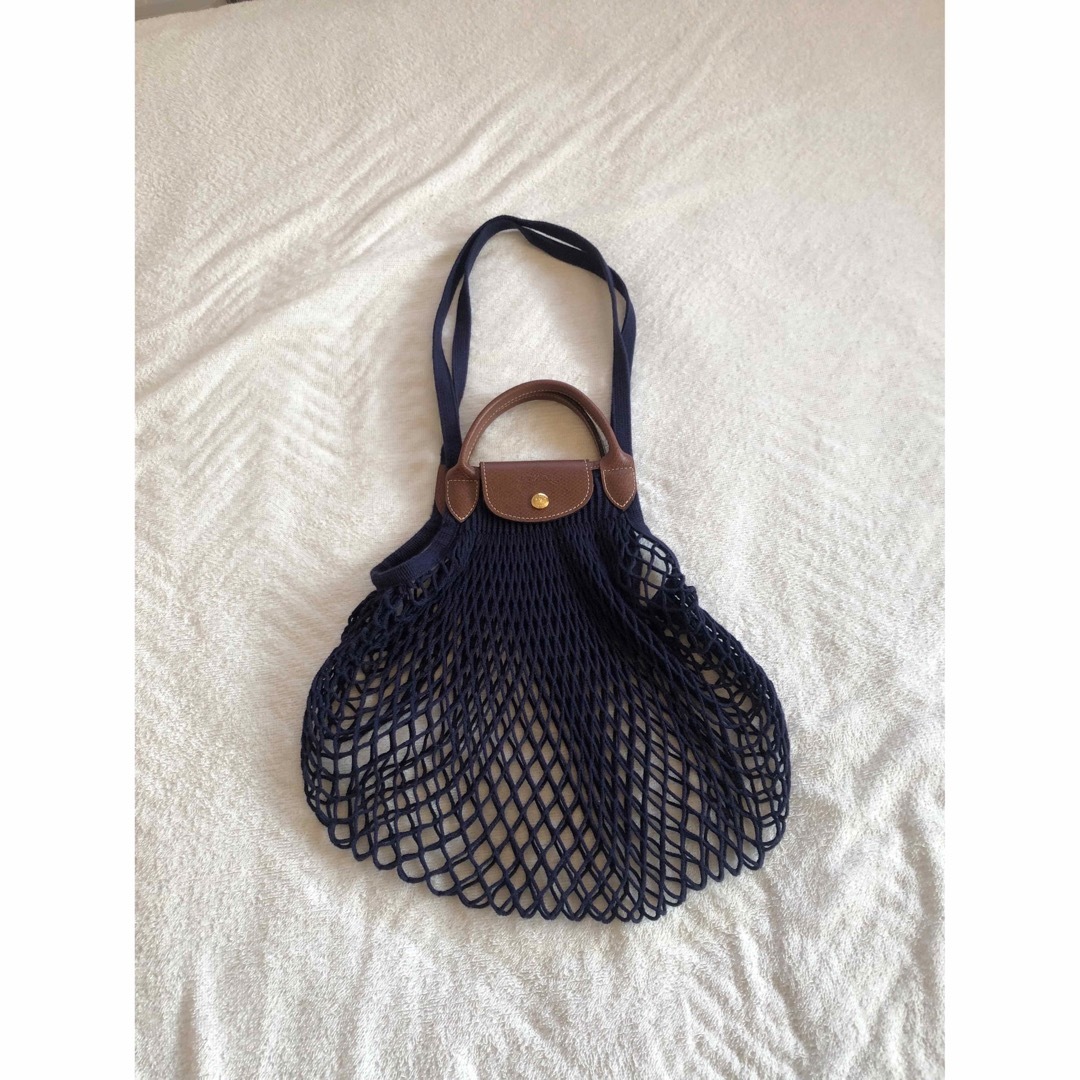 LONGCHAMP - ル プリアージュ®️ フィレ L ショルダーバッグ 紺
