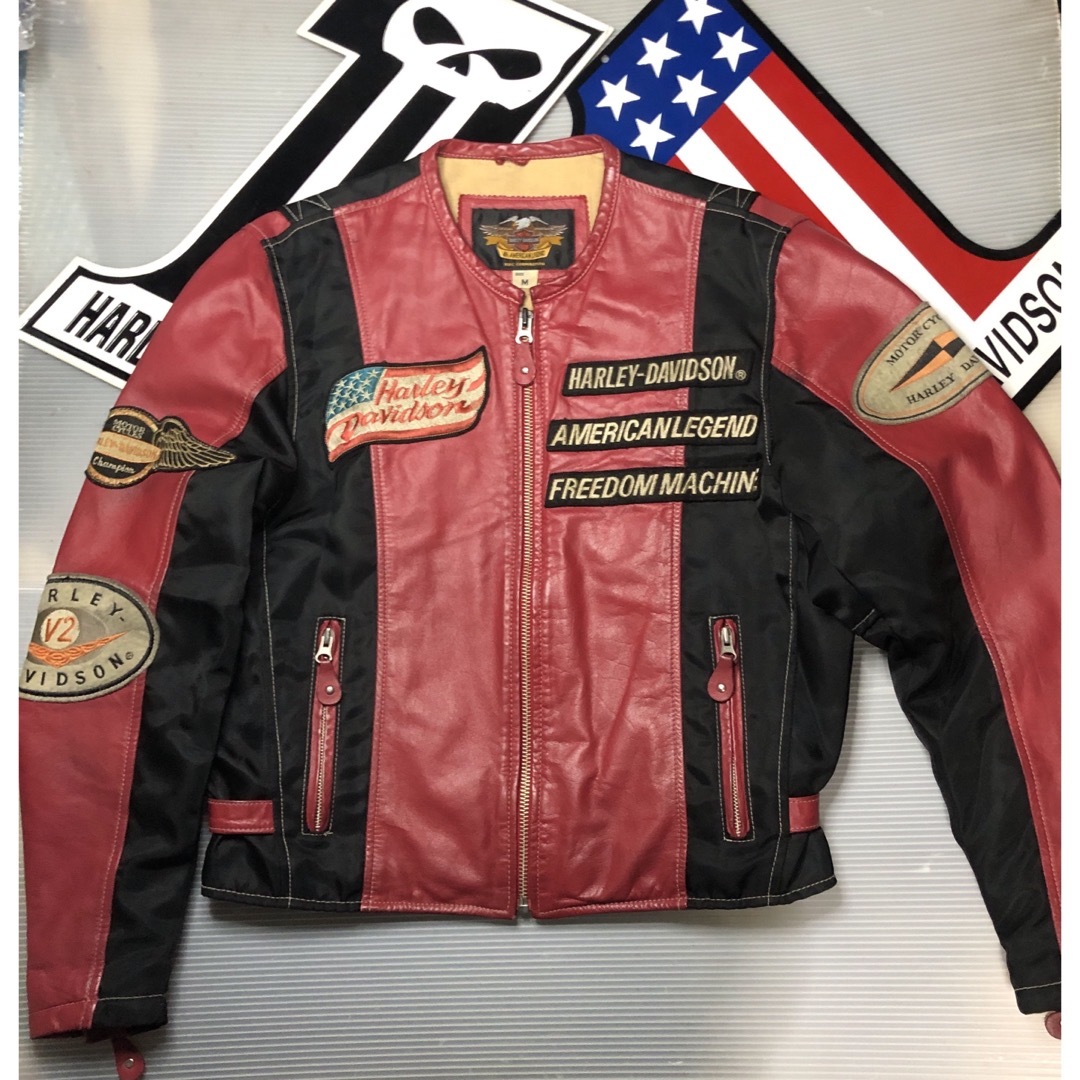 Harley Davidson - ハーレーダビッドソン ☆涼く軽い本革ジャケット