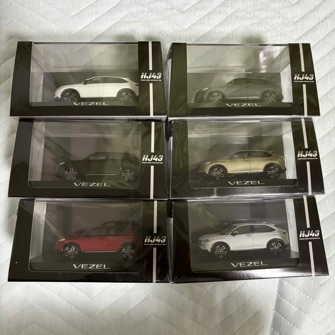 HobbyJAPAN - 【貴重】新型ヴェゼル全色セット ホビージャパン 1/43