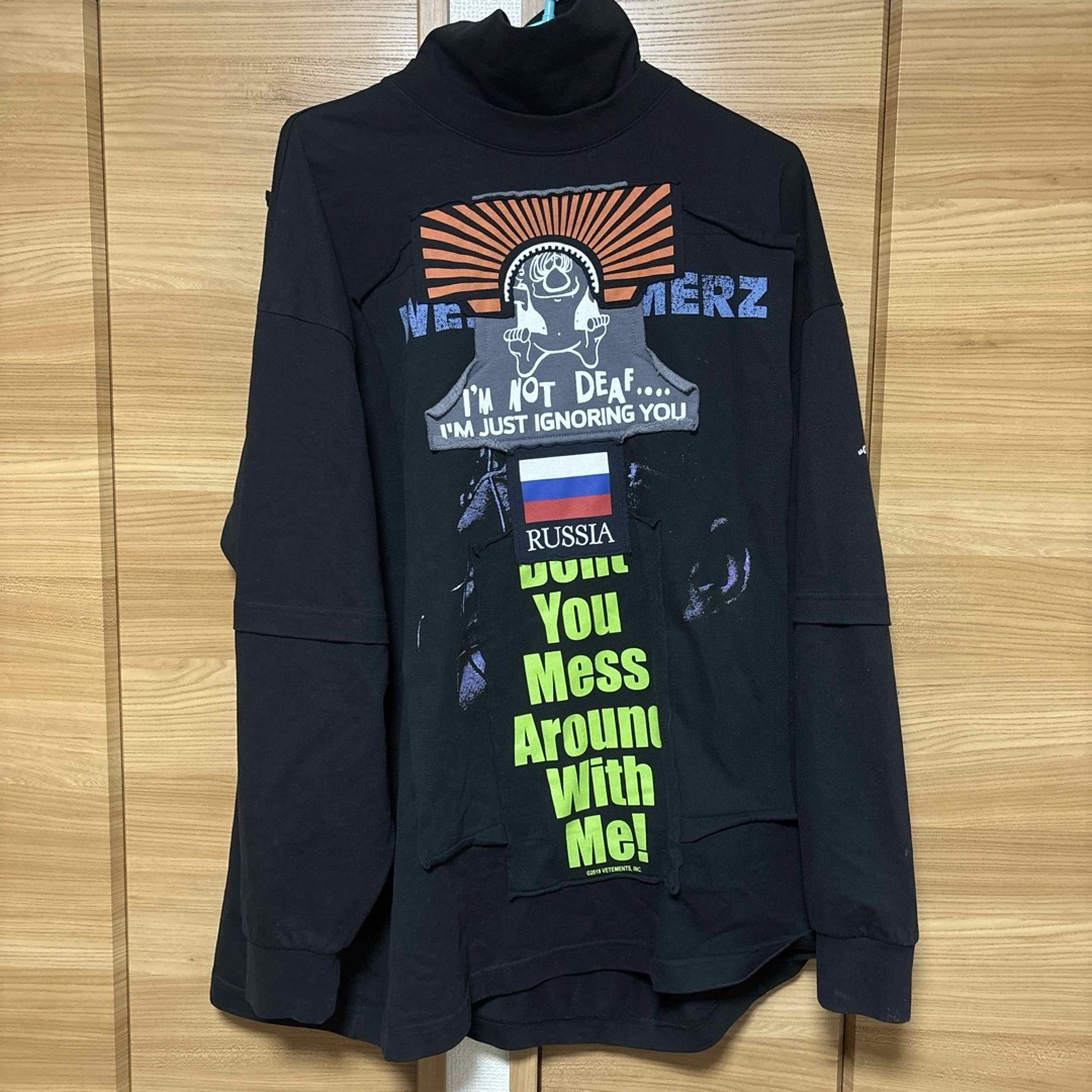 VETEMENTS - Vetements パッチワーク スウェットの通販 by Carousely's