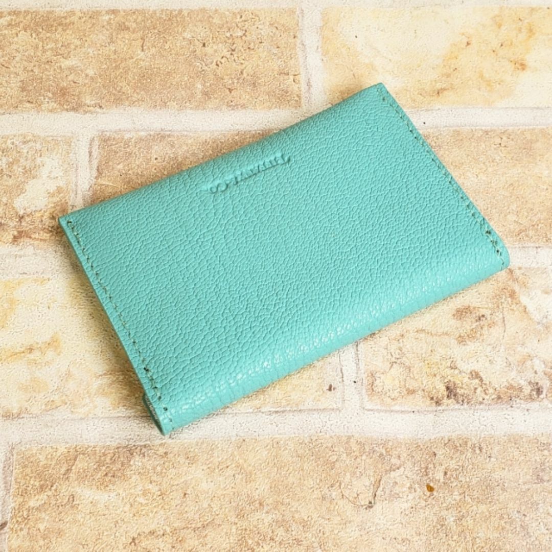 Tiffany & Co. - ティファニー ☆ レザー カードケース 名刺入れ