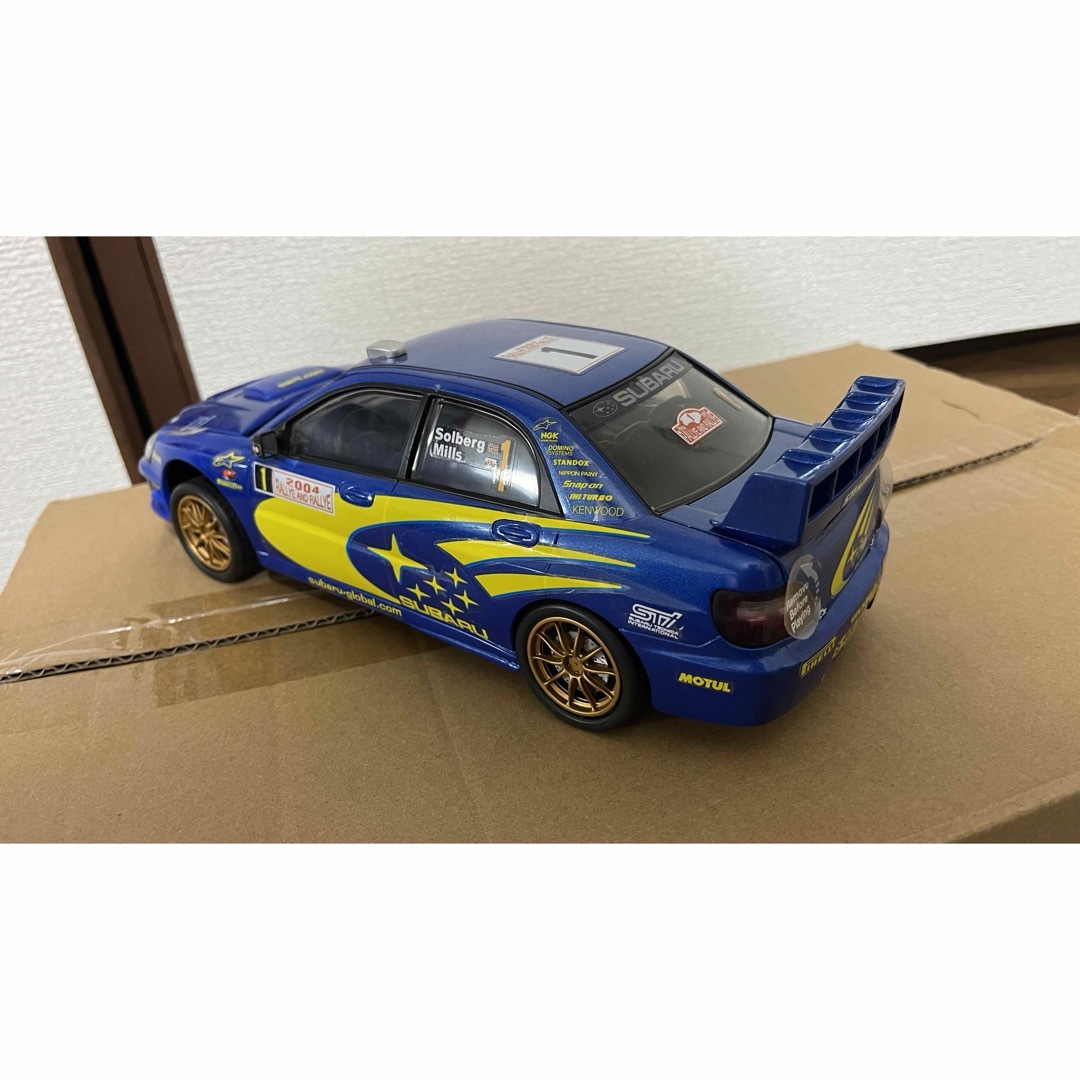 スバル インプレッサ ラリージャパン 2004 ラジコン WRC 1/8の通販 by